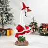 Christmas Porch Goose Figurine Outfit Statue Clothes Holiday Summer Outside Decor