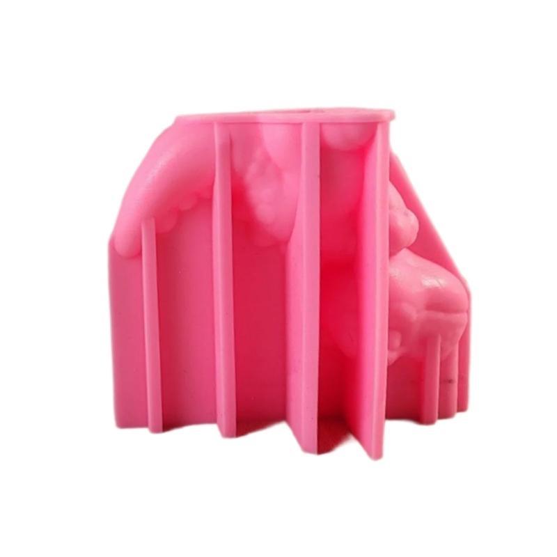 Silicone Mould Dinosaur Mould Decorations Lovely Animal Resin Molds Ornament Baking Molds for Chocolate Decorations