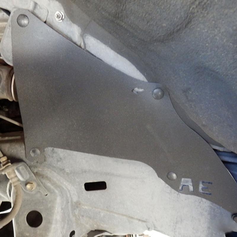 Upgrades Front Guard Liner Set Easy Installation Strong Front Wheel Mud Guards 53735-35150 Simple Installation for Car