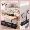 Halloween Kitchen Paper Towel Holder Wooden Napkin Holder, Ghost Pumpkin Tabletop Decor for Dining Room, Cute Theme Storage Spooky Organizer