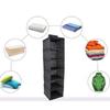 Japanese Style Foldable Non-woven Fabric Hanging Bag For Wardrobe Storage