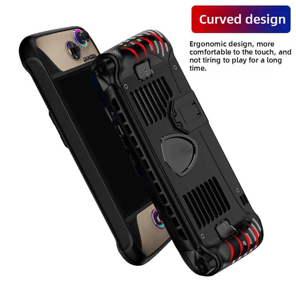 Protective Case For MSI Claw 8 AI Handheld Game Console Claw TPU For MSI AI with Kickstand 8 Ca J2V4