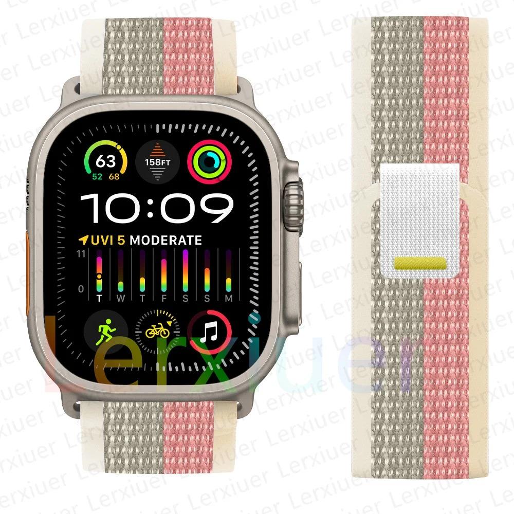 Armbänder für Apple Watch ultra2 Band 49mm 46mm 42mm 44mm 40mm 45mm 41mm Trail-Loop-Armband correa iwatch Serie se 3 7 8 9 10 11