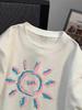 Plus Size Pure Cotton Short Sleeve T-shirt, Women's 2026 Summer Loose Chic, Hong Kong Style