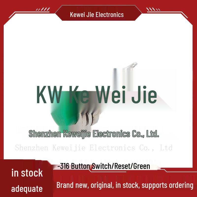 DS-314/DS-316 2-Pin Non-Locking Self-Reset 10MM Round Power Button Switch