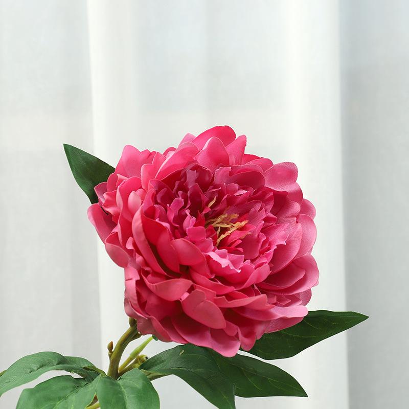 

feel moisturizing simulation peony flower, home decoration simulation flower, hotel front desk arrangement studio shooting prop flower