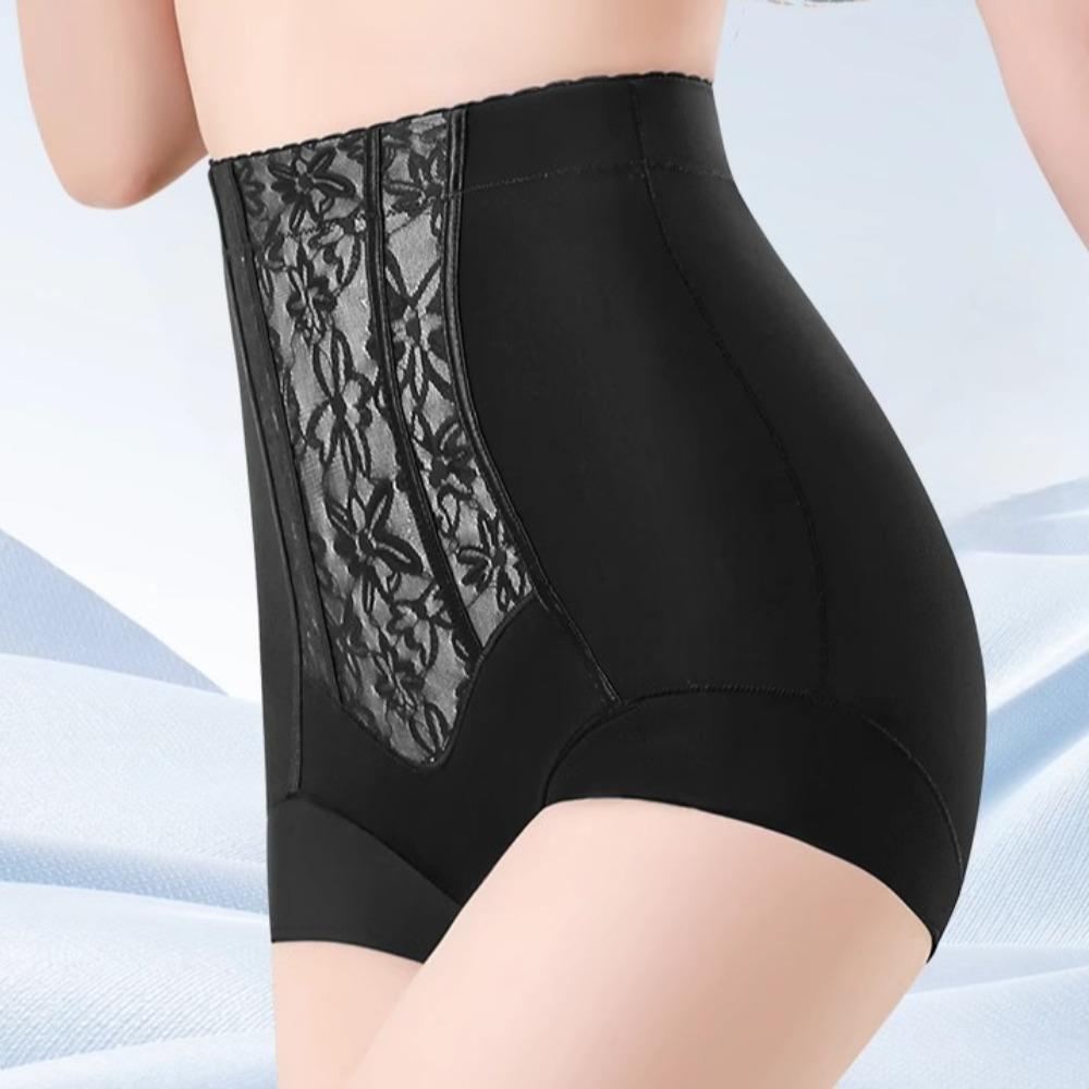 Large Size Postpartum Body Shaper High Waist Tummy Control Underwear Seamless Underpants  Women
