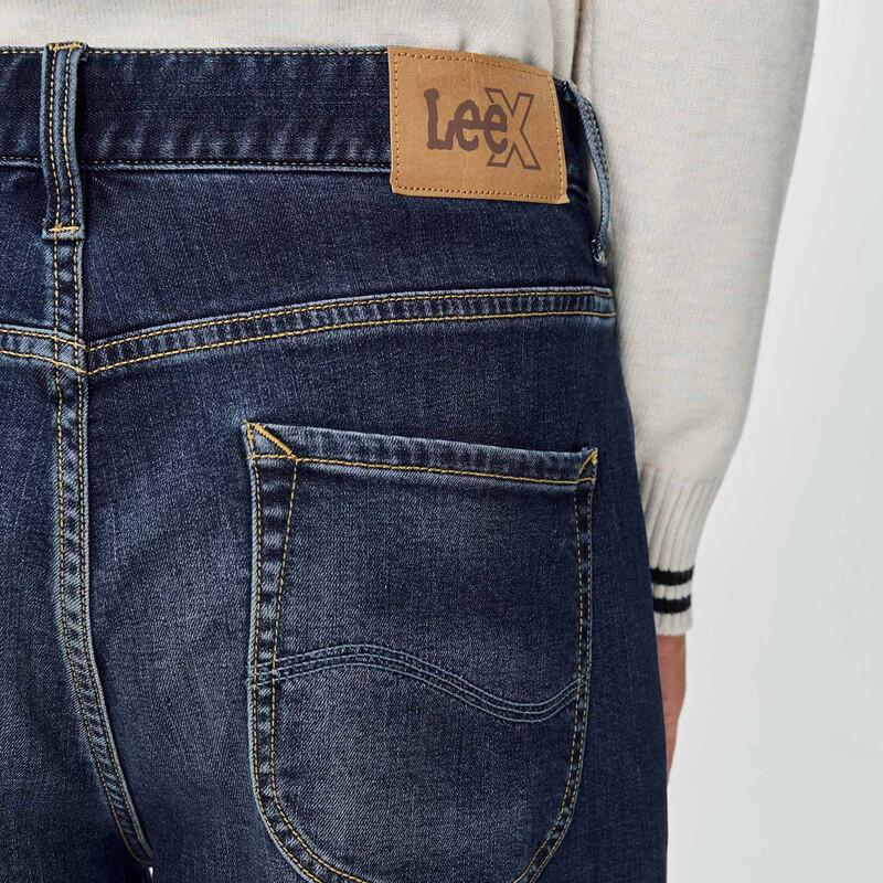 Lee Men's Easy Rider 761 Loose Wide Leg Brushed Jeans