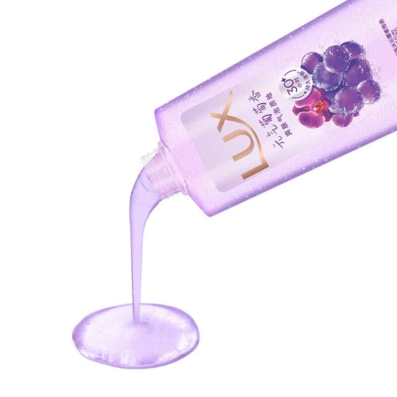 Lux Grape Scent Bubble Shower Gel