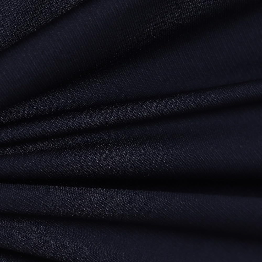 Navy XO [SSK] Low-neck short-sleeved undershirt, (70)