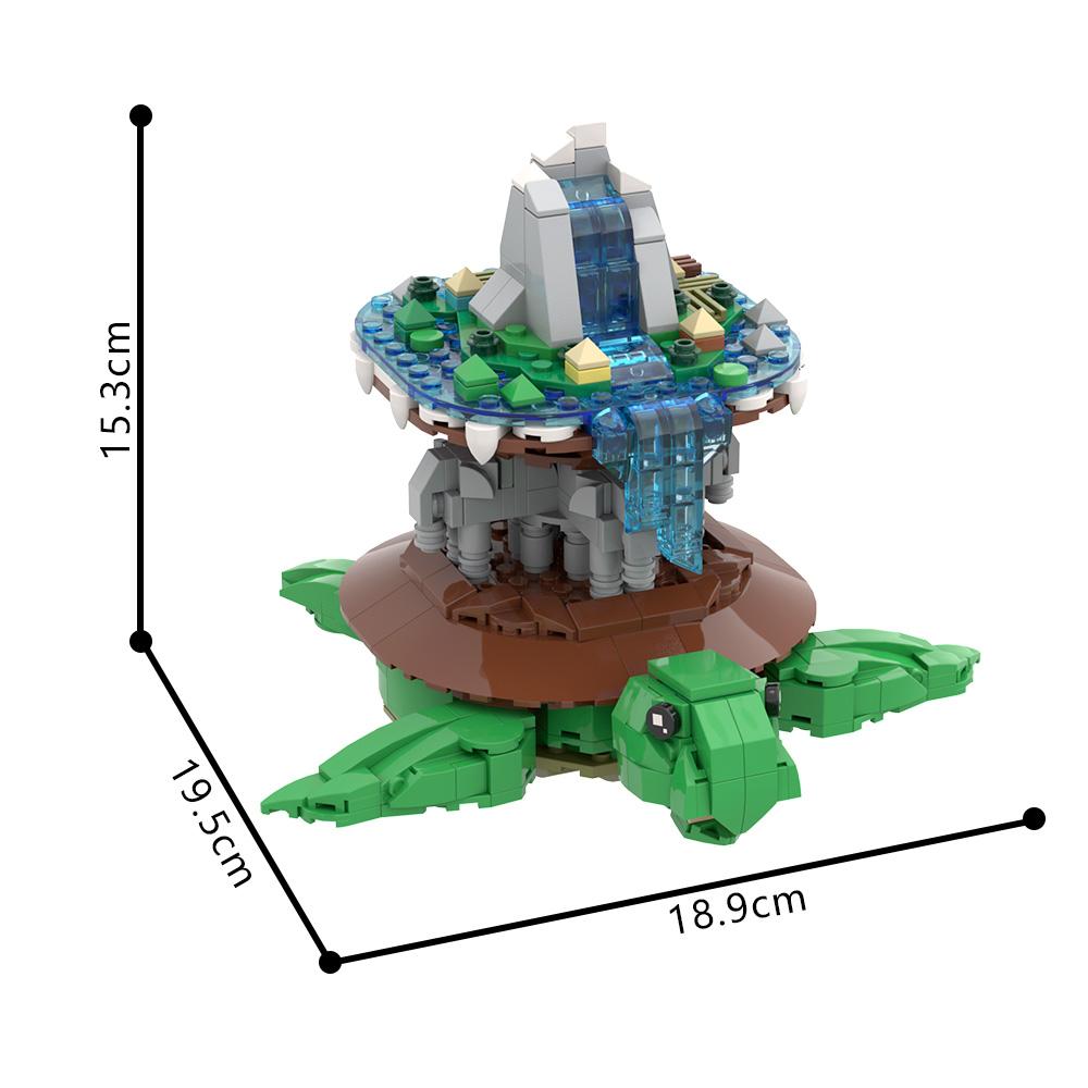 Gobricks MOC Discworld Bricks Building Blocks