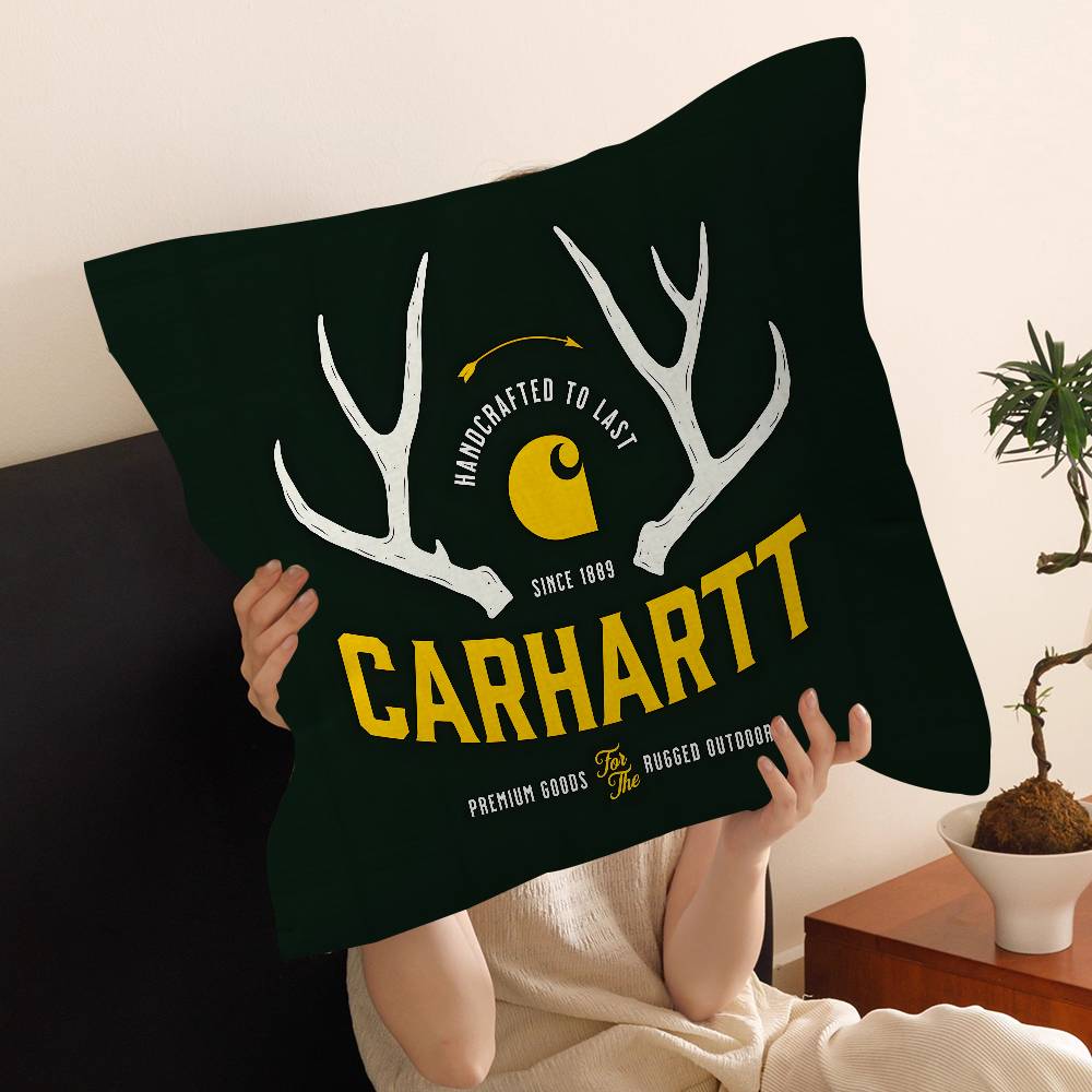 C-Carharttes Pillow Cushion Cover Pillowcase Living Room Sofa Home Decor Customized