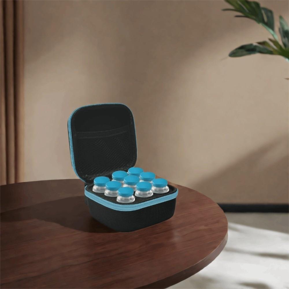Wear-resistant EVA Insulin Organizer 10ML 9 Vials Storage Case Insulin Vial Protector Travel Use