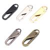 5Pcs Removable Zipper Slider Puller Instant Zipper Repair Kit Replacement For Broken Buckle Travel Bag Suitcase Zipper Head