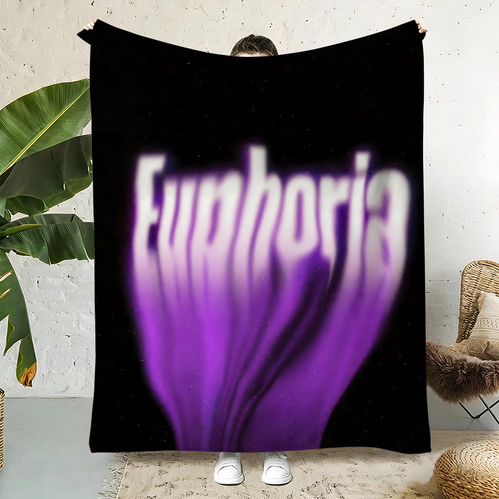 Series E-Euphoria Throw Flannel Throw Blanket,Bed Home Office Nap Blanket Travel,Camping,Picnic Blanket Soft Decor 75x90cm