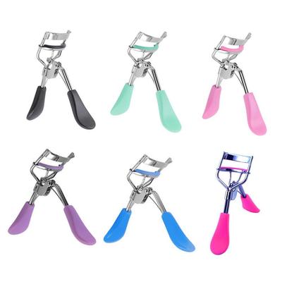 Colorful Korean Wide-Angle Eyelash Curler - Portable Beauty Tool for Women