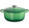 Le Creuset Signature Cast Iron Roasting Pan Round 20 Cm Bamboo Green 2.4 L (21177204082430)