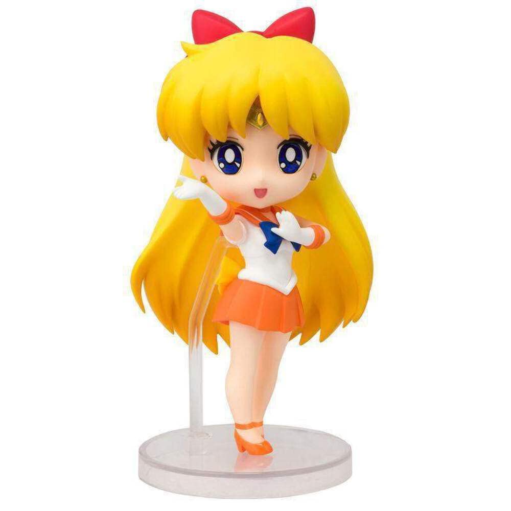 

TAMASHII NATIONS Figuarts mini Pretty Guardian Sailor Moon Sailor Venus, approximately 90mm, PVC & ABS painted action figure