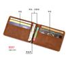 Multi Functional Mens Wallet RFID Card Holder Anti-theft Brush Multi Slot USD Money Clip Card Wallets