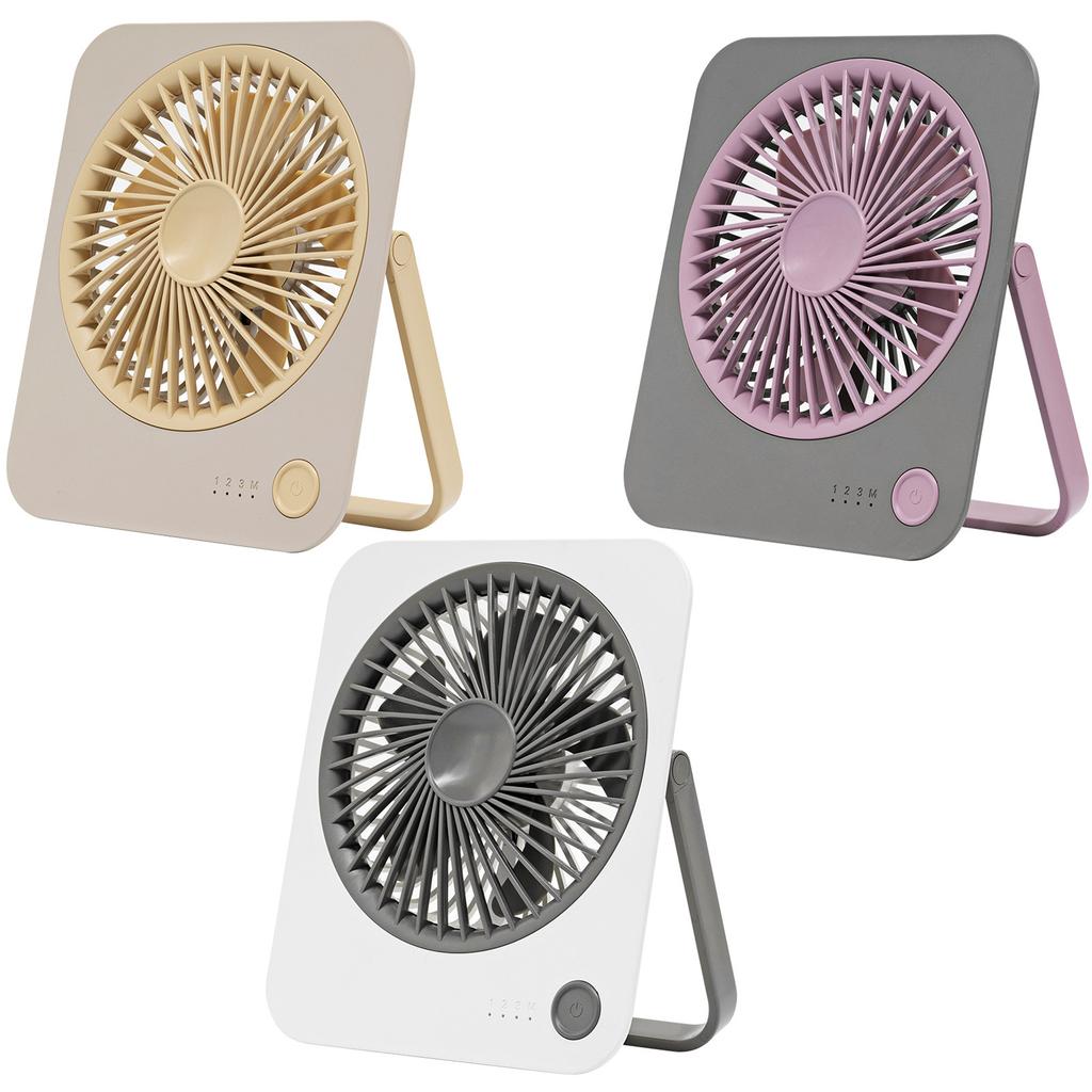Desktop Fan Lightweight Cooling Fan Table Fan Convenient USB Fan Electric Fan Powerful Desk Fan for Dormitory Office