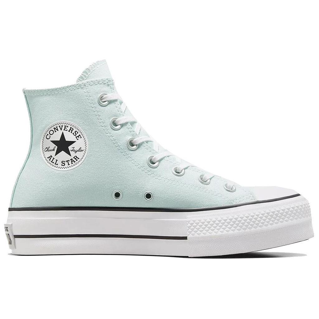 Converse Chuck Taylor All Star Lift Platform High Chance Of Rain Women Sneakers Blue White A06138C