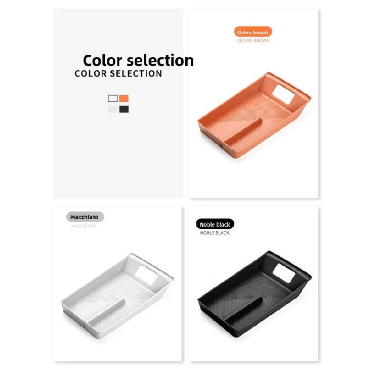Suitable for Mercedes-Benz S400L Central Control Armrest Box Silicone Storage Box S450L Storage Storage Box Carinterior Supplies
