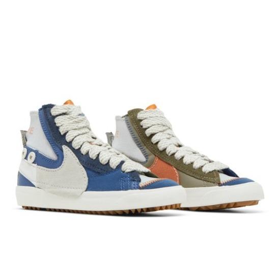 

Nike Женские Blazer Mid 77 Jumbo Voodoo Grey Fog Phantom DR0978-001 EU 36 серый