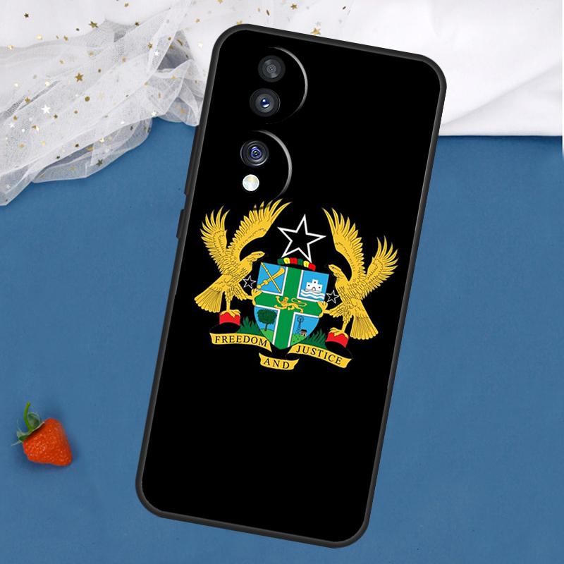 Ghana Flag Case For Honor Magic 8 5 6 7 Pro 200 400 50 70 90 Lite Win RT X8c X8b X9a X9b X9c X9d Cover