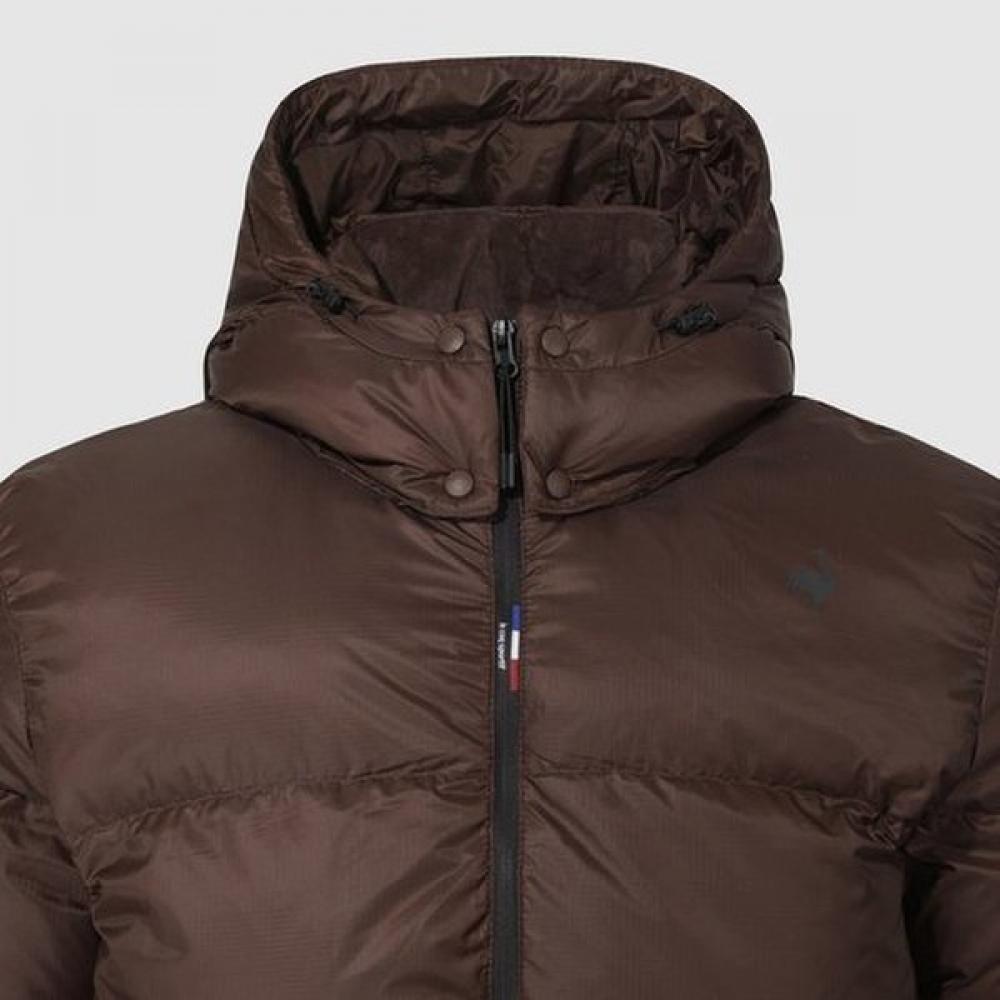 Le Coq Sportif Pertex Goose Short Down Jacket Brw Qq423edjn4