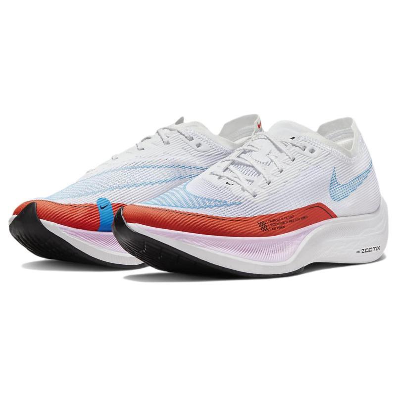 Nike ZoomX Vaporfly Next% 2 'White Rush Orange' Women's Sneakers Casual CU4123-102
