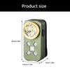 Small Clip On Flashlight Featuring 7 Lighting Modes 500 Units Brightness And Magnetic Base For Car Motorcycle Outdoor Use