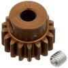 TAMIYA Hop Up Options No.1768 OP.1768 06 Hard Coat Aluminum Pinion Gear (17T) RC Parts 54768