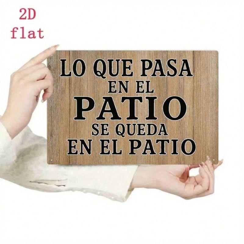 Panneaux Muraux Métalliques Assortis pour Décor de Café, Garage, Ferme