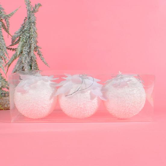 Weihnachtskugel, hübsche matte Oberfläche, wiederverwendbar, verschiedene Weihnachtskugeln, Ornamente, Weihnachtsbaumkugel für Festivals