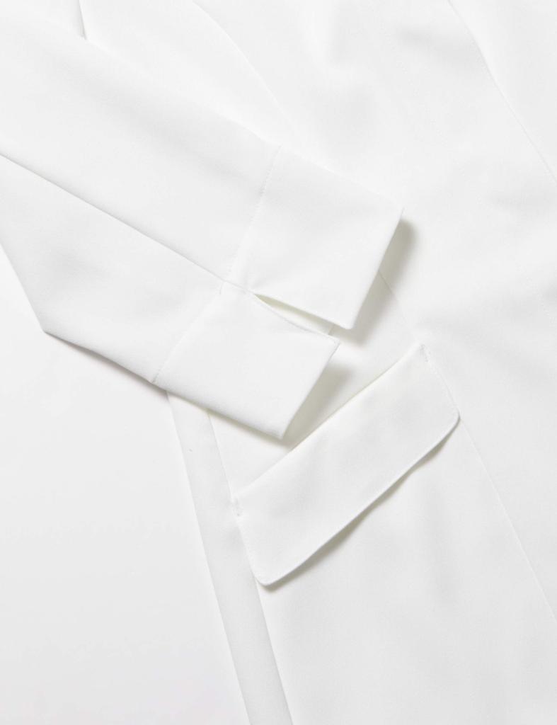 Doctor Coat Doctor Coat and Odor MK0012 White L [Michelle Cran] Women's [Antistatic/Stretch/Antibacterial Resistant] C-1