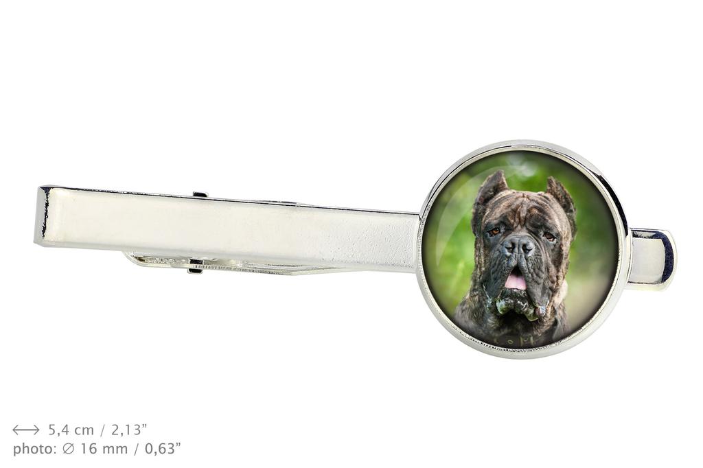 Cane Corso, Italian Cane Corso - Tie Clip, Ornament, Jewelry for an Evening Outfit by Art-Dog