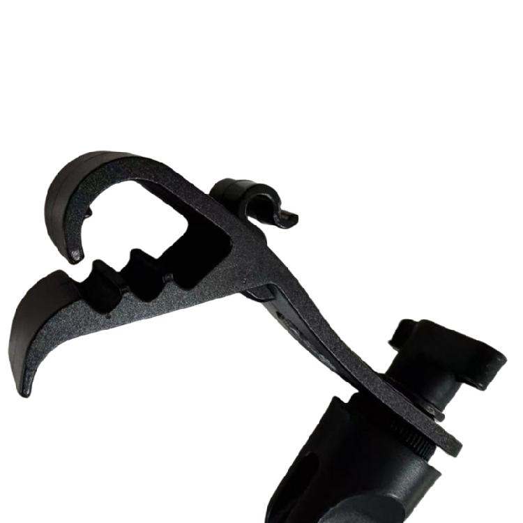 Height Adjustable Mic Clip Stand Drum Rims Mount Clamp Drum Microphone Clip Holder Adjustable Microphone Mount Enduring