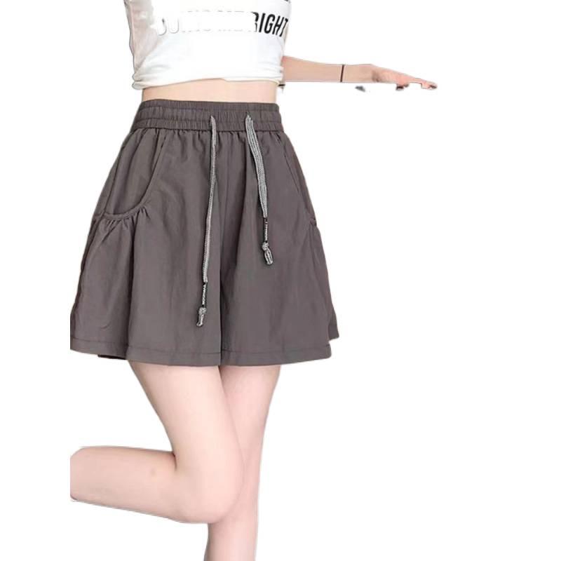 Ice Silk YAMAMOTO Quick-Dry Wide-Leg Skirt Shorts for Men & Women - Summer Thin Plus Size Yoga Sports Pants