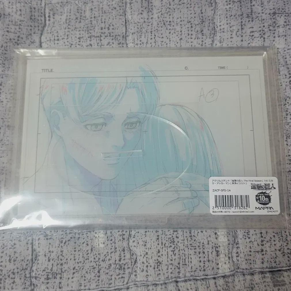 

Attack On Titan Original Picture Acrylic Eren Mikasa Cabin