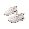 2025 Summer Popular Fashion Casual Versatile Soft Sole Non-slip Mesh Breathable White Shoes Women's Shock-absorbing Sports Shoes