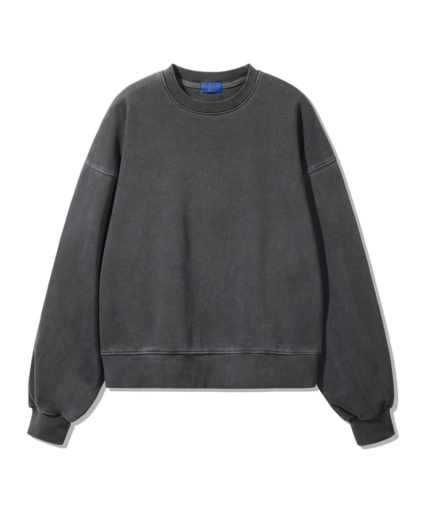 ALVINCLO Pigment Crop Sweatshirt Dlx2975 (4 Colors)