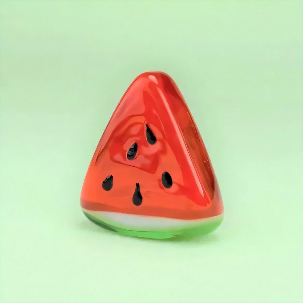 Four Cart Cute Handmade Glass Watermelon Stage