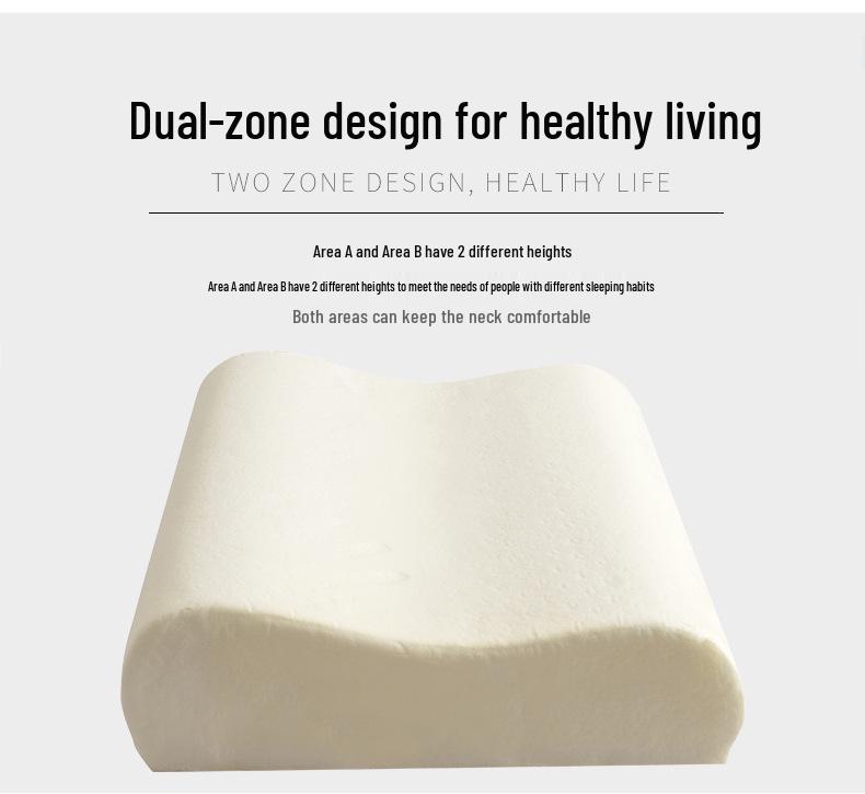 Ergonomic Space Memory Cervical Pillow - Slow Rebound Neck Support.