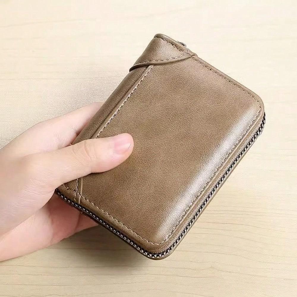 Anti-degaussing male business card bag Anti-degaussing multi-card ID card holder Driver's license Small female card holder Large capacity wallet
