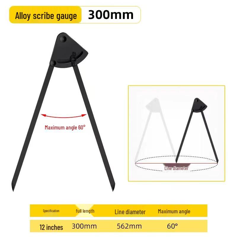 Fitter s Spring Scribing Dividers
