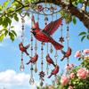Elegant Hummingbird Garden Wind Chime Colorful
