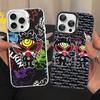 Japan Fashion H-Hysteric M-Mini For iPhone 17 16 15 14 13 12 11 Pro Max Plus Matte Color Back Phone Cover