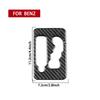 For Mercedes Benz G-Class W463 2004—2012 Car Accessories Carbon Fiber Gear Shift Inner Frame Panel Interior Cover Trim Sticker
