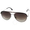 Carrera Brown Gradient Pilot UniSex SunglaSSeS Carrera 209 S Sam 085k Ha 58