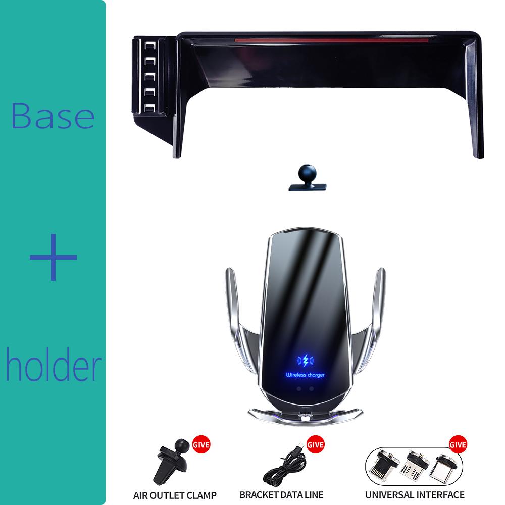 Car Phone Holder for Geely Starray Atlas 2024 Screen Fixed Base Wireless Charging Stand Car Mobile Phone Mounts for Boyue L FX11
